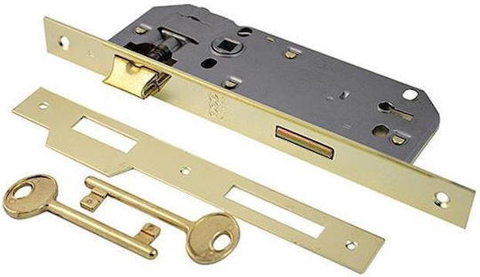 AGB Recessed Lock Mesoportas with Center 40mm Gold