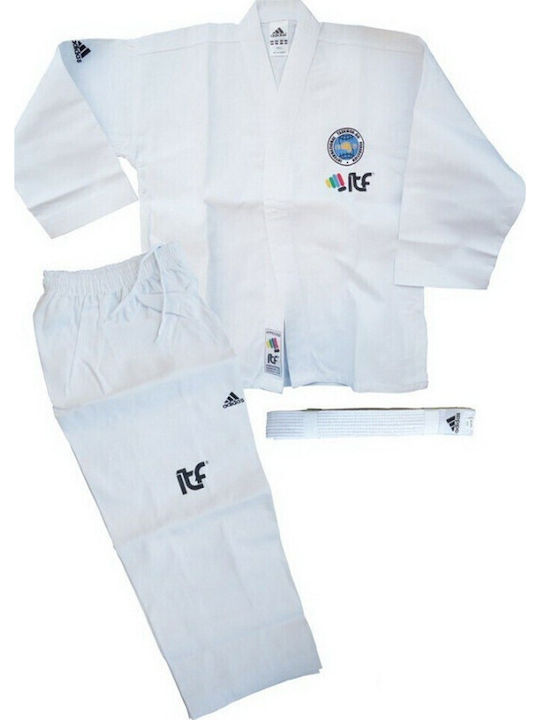 adidas Student ITF Taekwondo Dobok Adults/Kids White