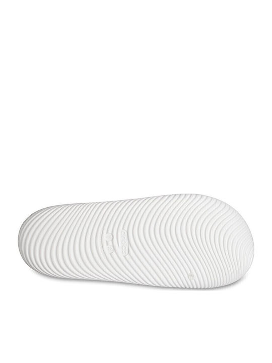 Mellow Recovery Men's Anatomic White Slides