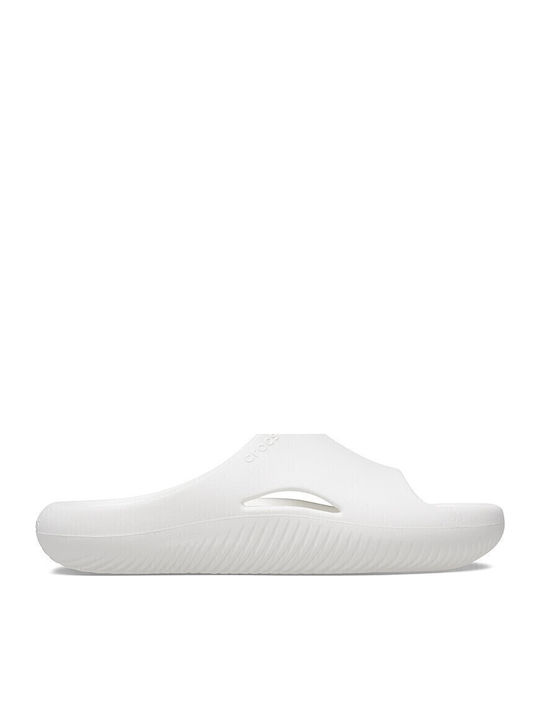 Mellow Recovery Men's Anatomic White Slides