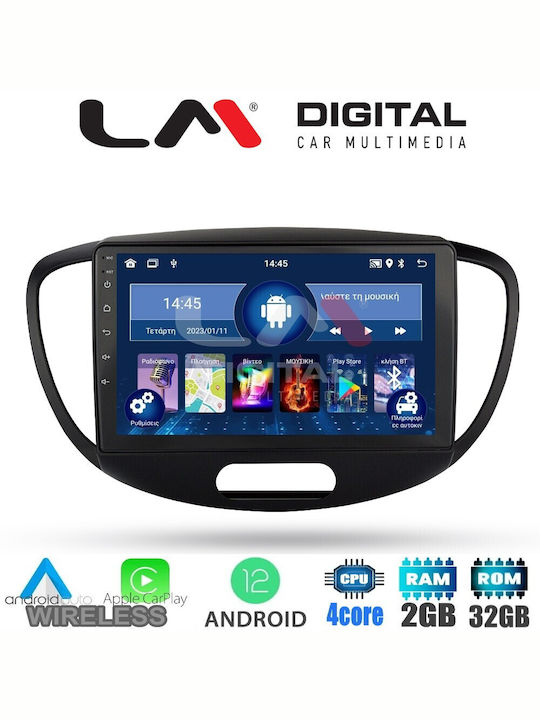 LM Digital Sistem Audio Auto pentru Hyundai i10 2008-2013 (Bluetooth/USB/WiFi/GPS)