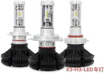 Lămpi Autoturismului X3 H3 LED 9-32V 50W 2buc