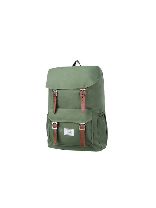 Puccini Material Rucsac Verde 21lt