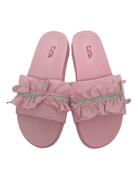 Ustyle Women's Slides Pink