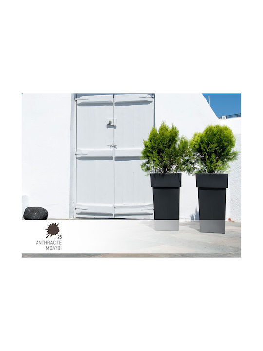 Viomes Linea Topf Kunststoff 27x27x50cm.