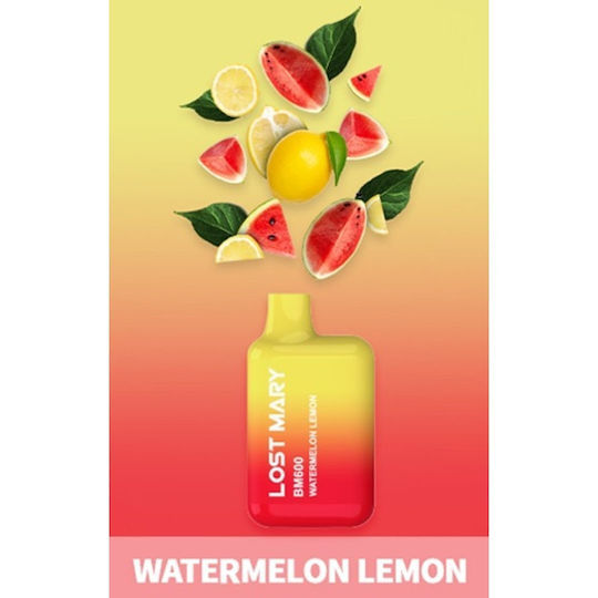 Lost Mary Einweg-E-Zigarette 600 Einweg-E-Zigaretten Watermelon Lemon 2ml 20mg Grün