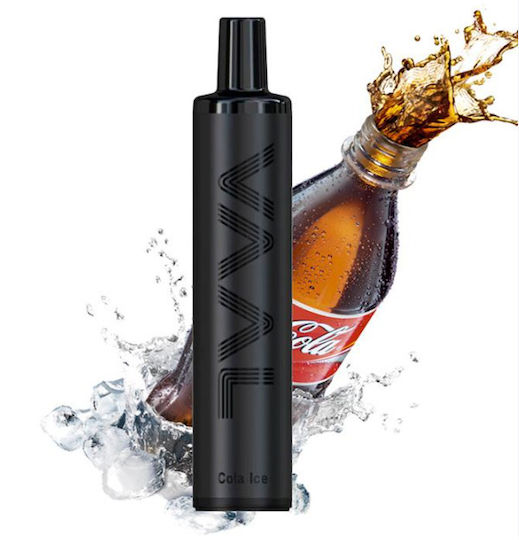 Vaal Електронна Цигара за Еднократна Употреба 2000 Вдишвания Cola Ice без Никотин 5мл Черен 1бр