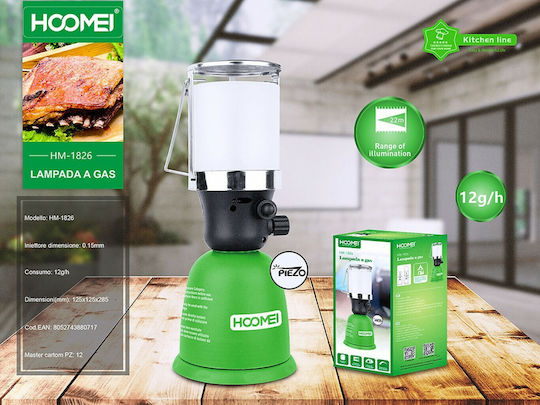 Hoomei Lanternă Pe Gaz Pentru Camping Cu Lanternă