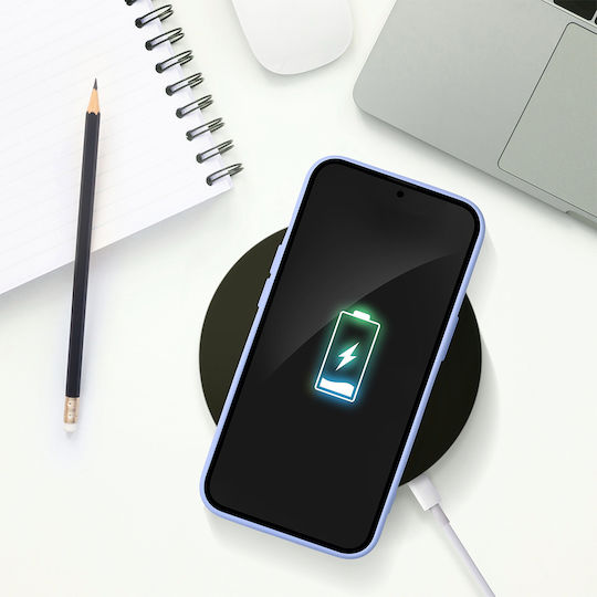 Sonique Card Back Cover Σιλικόνης με Υποδοχή για Κάρτες Λιλά (Redmi Note 12 5G / Poco X5 5G)