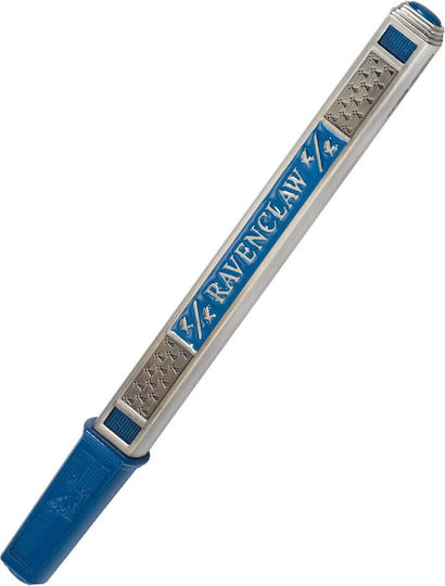 The Noble Collection Ravenclaw House Pen and Desk Stand Pix Ballpoint Colorat cu cerneală Albastru Ravenclaw