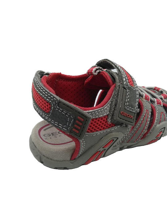 Geox Shoe Sandals Anatomic Gray