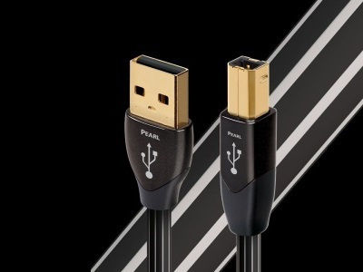 Audioquest USB 2.0 Cable USB-A male - USB-B male 0.75m (Pearl)