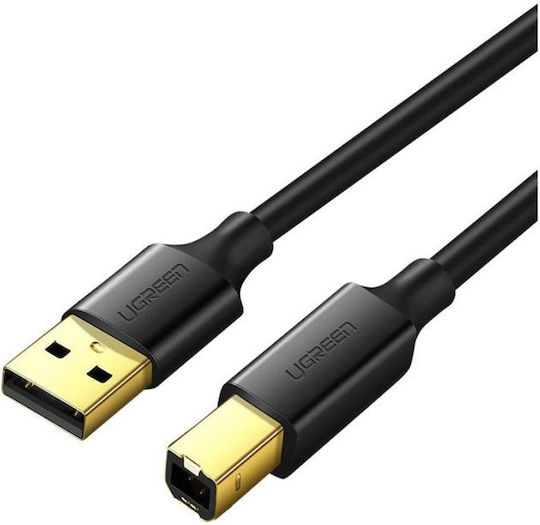Ugreen USB 2.0 Cablu USB-A - USB-B Negru 1m 20846