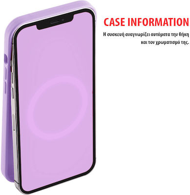 Idol 1991 Camera Guard Coperta din spate Silicon Lilac (iPhone 14 Pro Max) 8332449