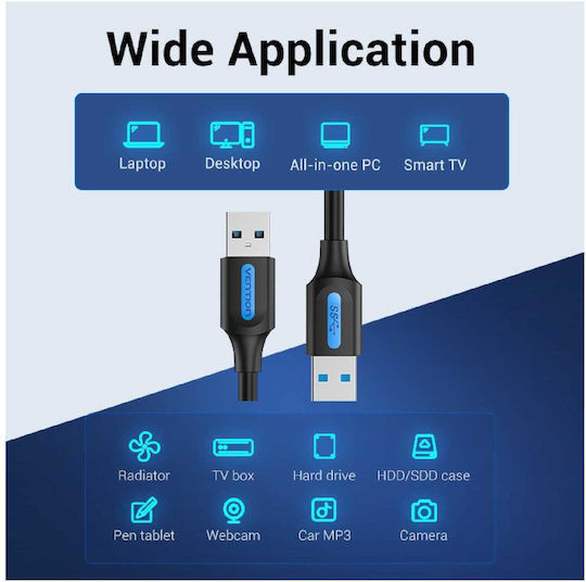 Vention 1.5m USB 3.0 Cable A-Male (CONBG)