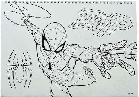Gim Drawing Pad Spiderman 1pcs
