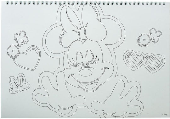 Gim Gim Zeichenblock Minnie C4 (22,9 x 32,4 cm)