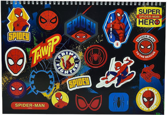 Gim Drawing Pad Spiderman 1pcs