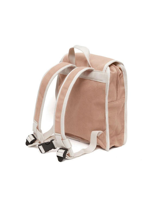 Petit Monkey Recycelte Baumwolle Morgenröte-Rose Schulranzen Rucksack Kindergarten Rosa