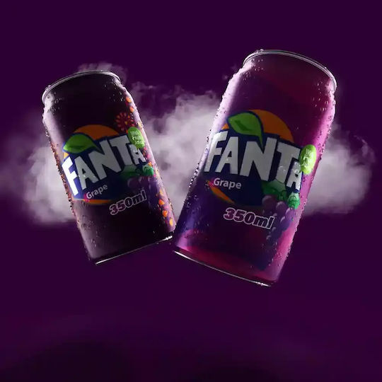 Fanta Αναψυκτικό Grape με Ανθρακικό 355ml