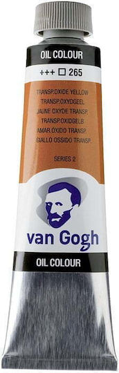 Royal Talens Van Gogh Oil Colour Transparent Oxide Yellow 265 40ml
