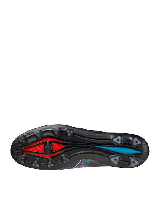 Mizuno Morelia Alpha Japan Pantofi de Fotbal cu crampoane Negre