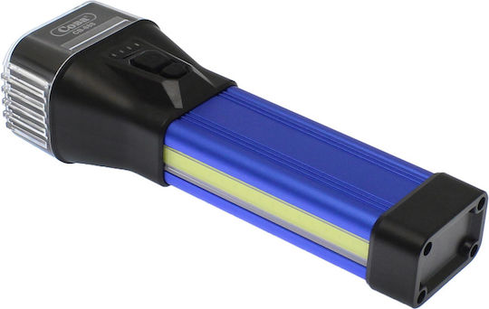 Factory Wiederaufladbar Taschenlampe LED Doppelte Funktion CB-888 Blau