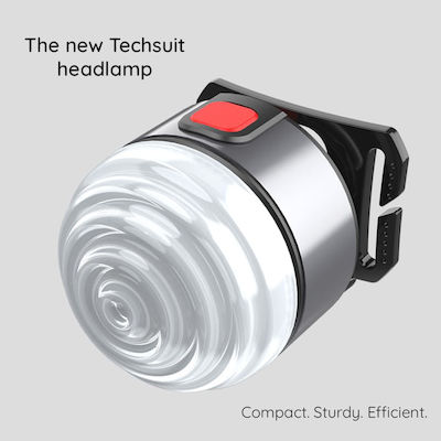 Techsuit Rechargeable Headlamp LED Waterproof IPX4