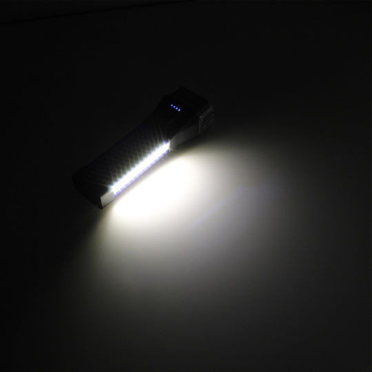 Factory Wiederaufladbar Taschenlampe LED Doppelte Funktion CB-888 Blau