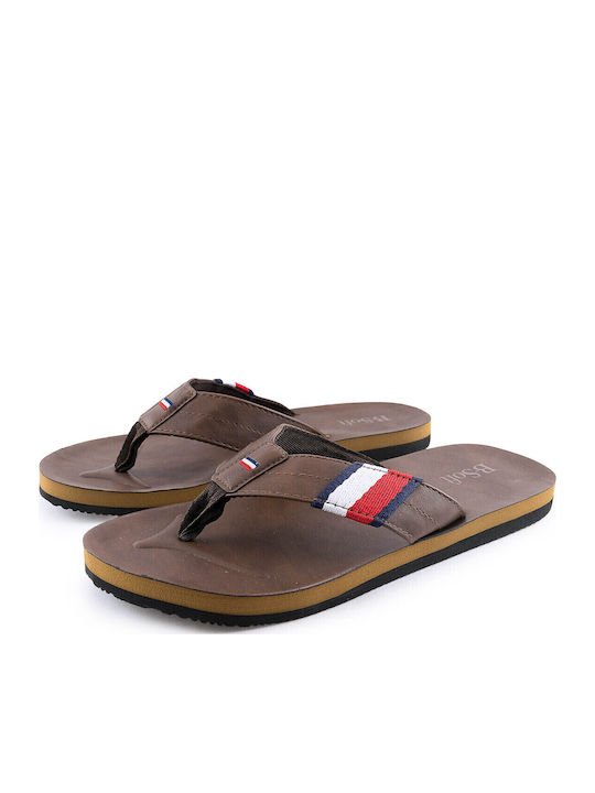 151/ Slapi Bărbați Flip Flops Maro