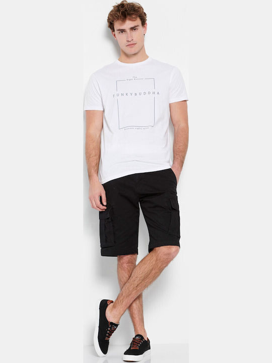 FBM007-00203 Men's Shorts Cargo Black