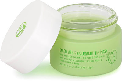 W7 Cosmetics Sweet Dreams Grüner Apfel Gesichtsmaske für die Lippen für Feuchtigkeitsspendend 12gr