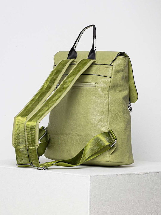 InShoes Damen Tasche Rucksack Grün