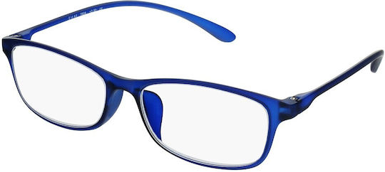 Silac Lesebrille +2.25 in Blau Farbe 7604