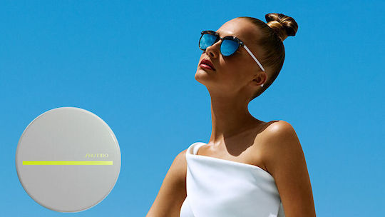 Shiseido Sports BB Compact Pudră Compactă de Față cu Protecție Solară Waterproof SPF50 cu Pigment Nuanța Dark 12gr