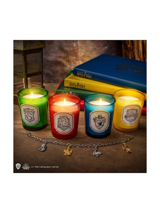 Cinereplicas Lumânare Aromatică Din Soia Harry Potter Hogwarts Houses În Borcan Multicolor 4 Bucăți