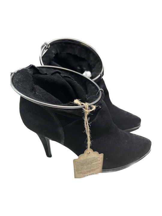 Uncle Betty Damen Stiefeletten Astrogálou Schwarz