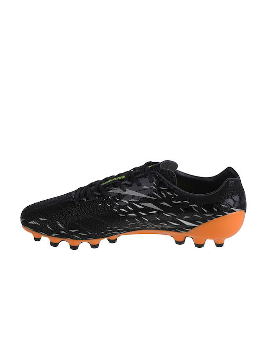 Joma Evolution Cup 2301 AG Niedrig Fußballschuhe mit Stollen Schwarz