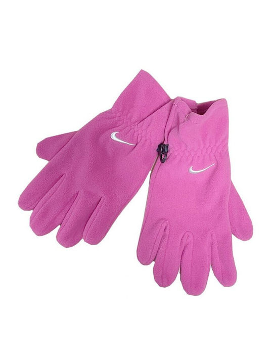 Nike Ροζ Γυναικεία Fleece Γάντια