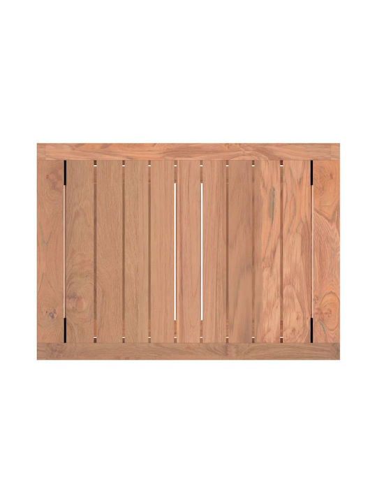 Hölzener Gartenhocker Außenbereich 50x35x45cm