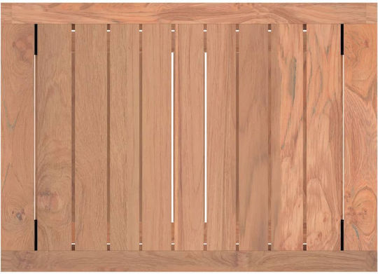 Ξύλινο Σκαμνάκι Εξωτερικού Χώρου 50x35x45cm