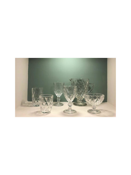 SET OF 31 PIECES CLEAR KARE CRYSPO TRIO GLASS GLASSES