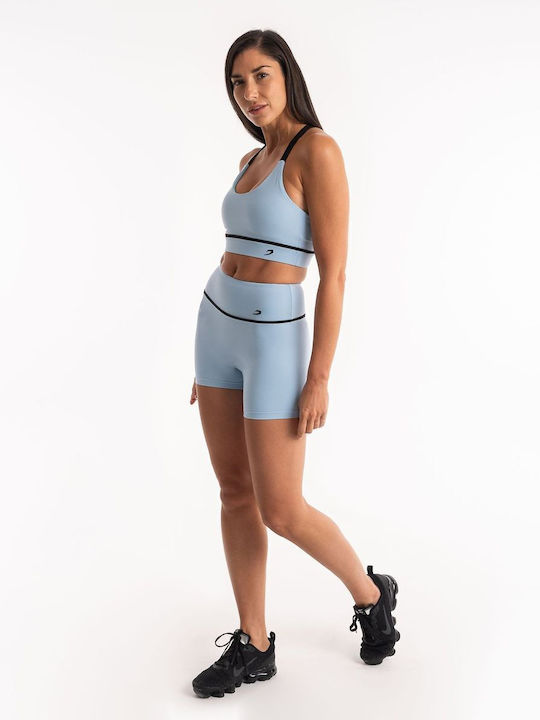 Women's Compression Shorts Boxraw Valerie - Baby Blue