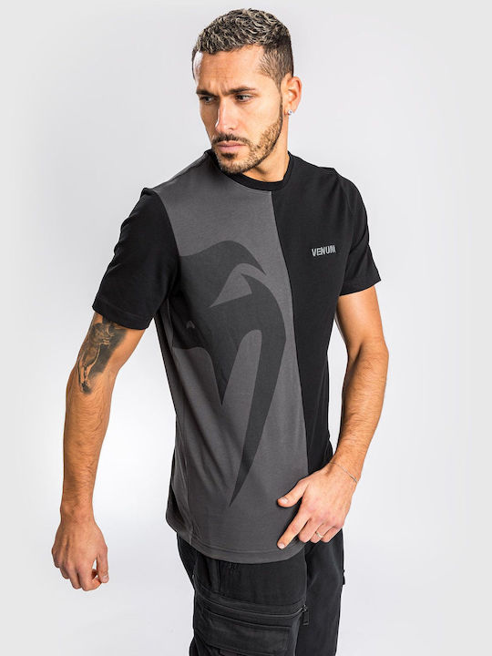 Herren Venum Giant Split Shirt - Schwarz/Grau