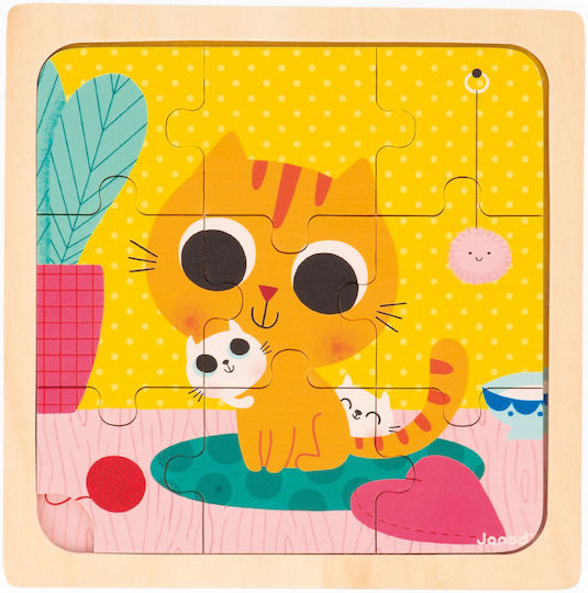Wooden Kids Puzzle for 1.5+ years+ Years 27pcs Janod