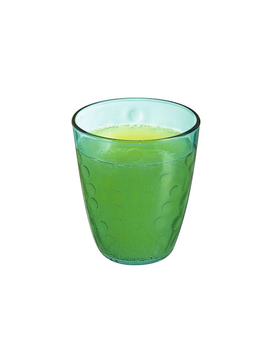 Luminarc Concepto Pepite Set of Glasses Water made of Glass in Green Color 310ml 24pcs