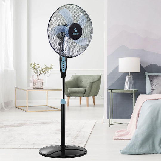 Beper Beper Pedestal Fan 40W Fan Diameter 45cm Blue