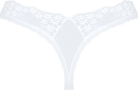 Obsessive Heavenlly Γυναικείο Sexy String Thong Λευκό