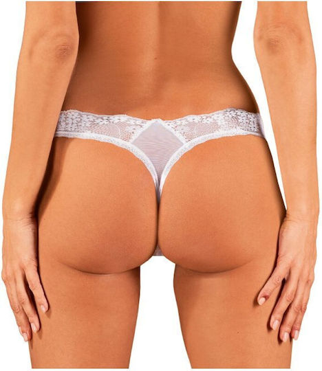 Obsessive Heavenlly Γυναικείο Sexy String Thong Λευκό