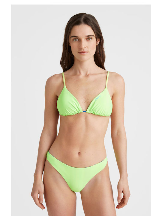 Revo Set Bikini Τριγωνάκι Ριγέ Μπλε